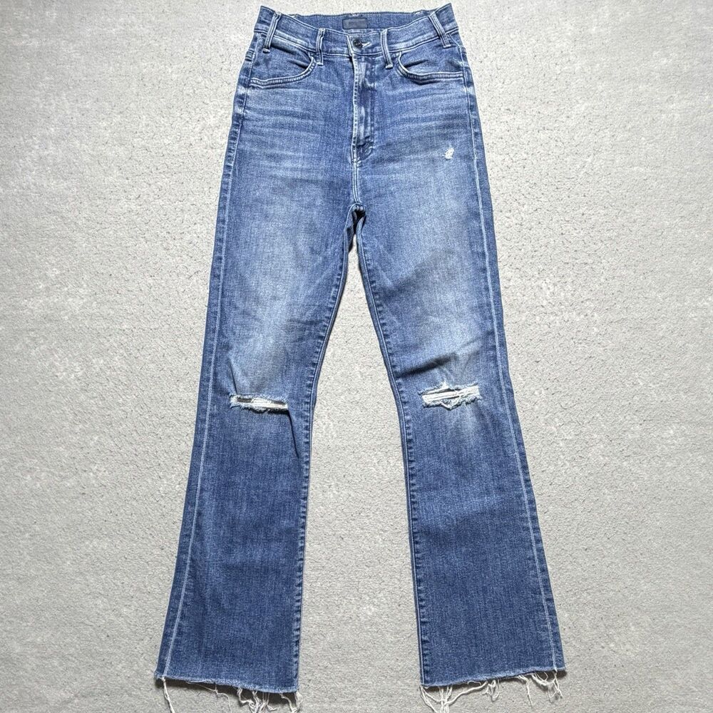 MOTHER The Hustler Ankle Fray Distressed Can't Stop Staring Women’s Size 26